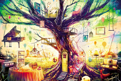 Пъзел от 500 парчета различни картини