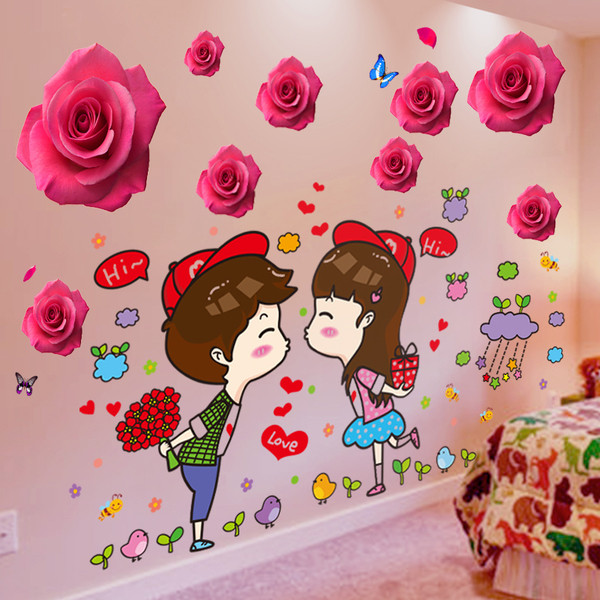  Kids 3D αυτοκόλλητα κορίτσι και αγόρι