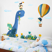 Забавни детски стикери динозавър