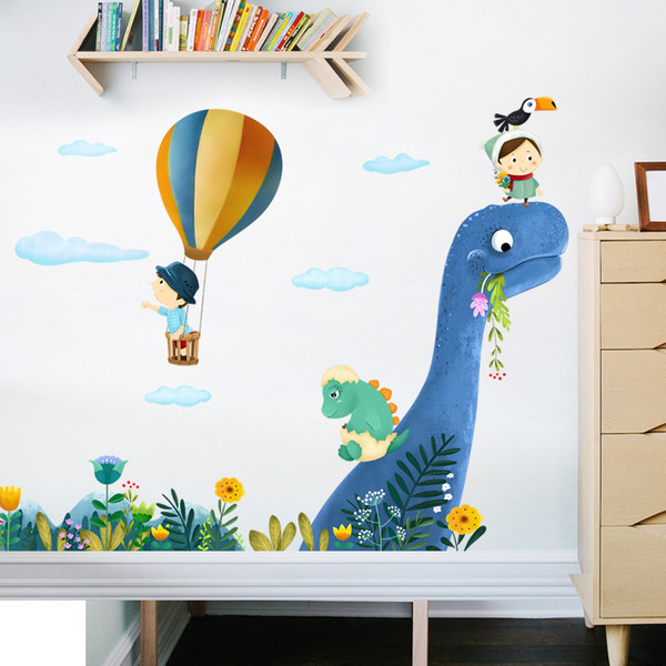  Забавни детски стикери динозавър 