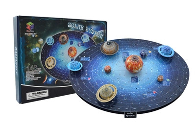 Solar system - 3D puzzle of 146 pieces