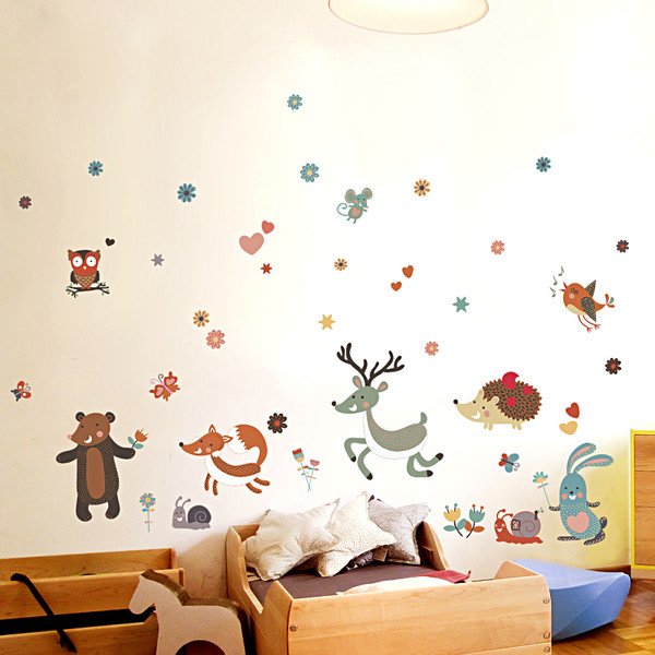 Сладки детски стикери мечета 