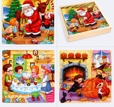 Пъзел от 49 парчета в различни модели