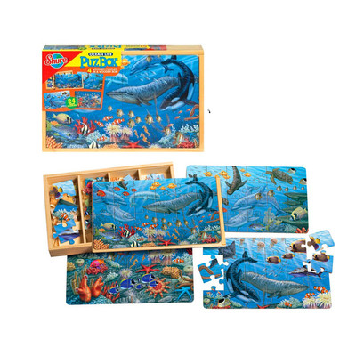 Пъзел от 24 части в пет модела