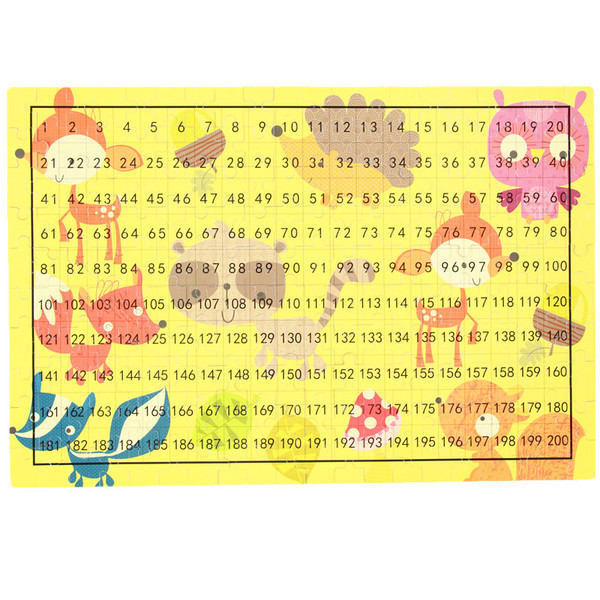 Пъзел в кутия от 100 парчета с различни картини