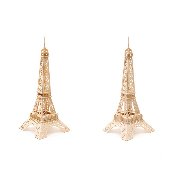 3D ξύλινο παζλ με 73 κομμάτια - τον Πύργο του Άιφελ