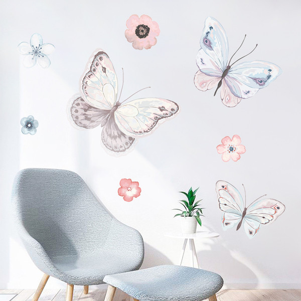 Стикери за стена пеперуди 