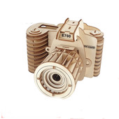 Puzzle tridimensional din lemn din 57 de părți - cameră