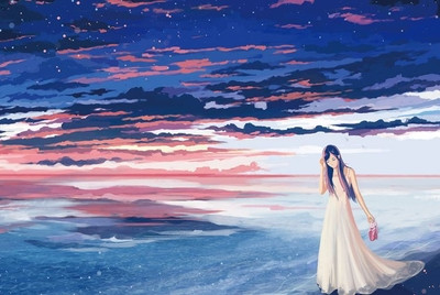 Акварелни картини пъзел от 300 парчета