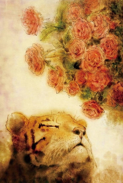 Акварелни картини пъзел от 300 парчета