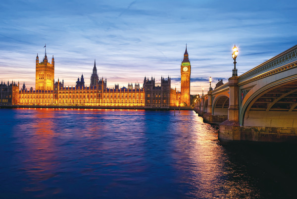 Пъзел от 300 парчета - Картини с известни места