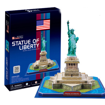 Άγαλμα της ελευθερίας - 3D παζλ με 39 μέρη