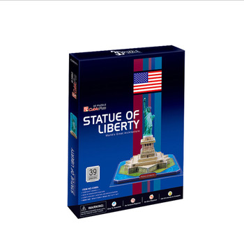 Άγαλμα της ελευθερίας - 3D παζλ με 39 μέρη