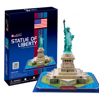 Статуята на свободата - 3D пъзел от 39 части 