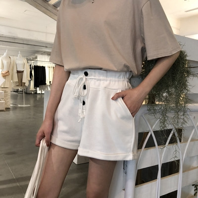 Γυναικεία σορτς σε μαύρο, μαύρο και γκρι χρώμα