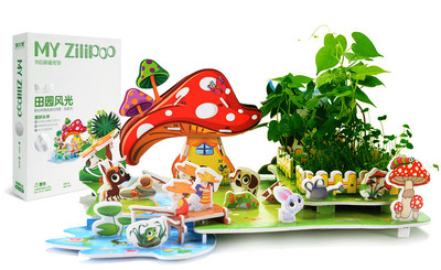 Триизмерен пъзел в различни модели