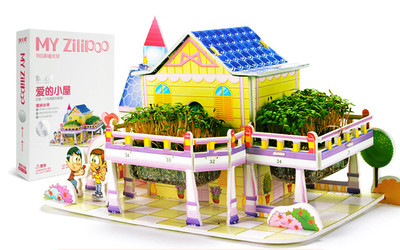 Триизмерен пъзел в различни модели