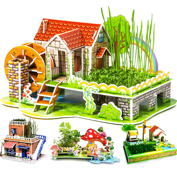 Триизмерен пъзел в различни модели