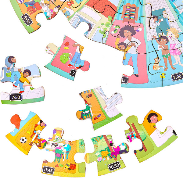 Ρολόι παζλ σε δύο μοντέλα  48 τεμάχια