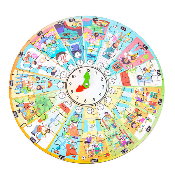 Ρολόι παζλ σε δύο μοντέλα  48 τεμάχια