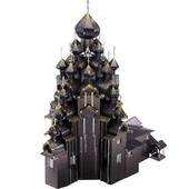 Триизмерен метален пъзел - катедрала