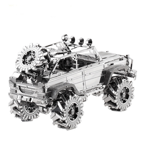 Метален 3D пъзел от 157 части - кола