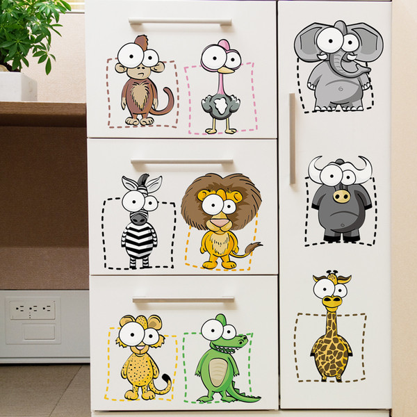 Animale decor de perete pentru copii