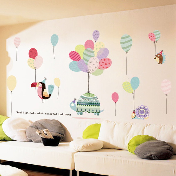 Διακόσμηση τοίχων -μπαλόνια 