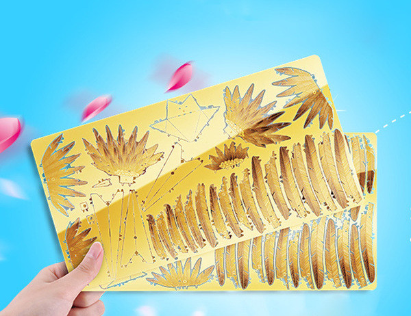 3D пъзел в два цвята - птица