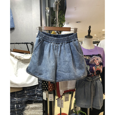 Еластични къси дамски дънки в два цвята