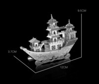 3D παζλ σε γκρι χρώμα - πλοίο