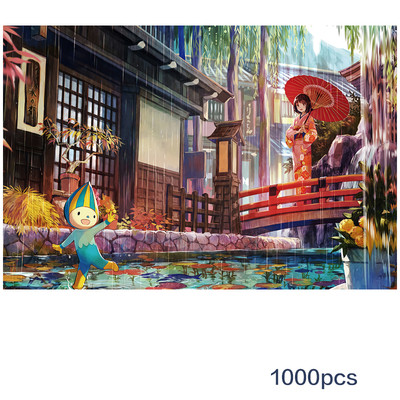 Пъзел от 1000 части различни пейзажи