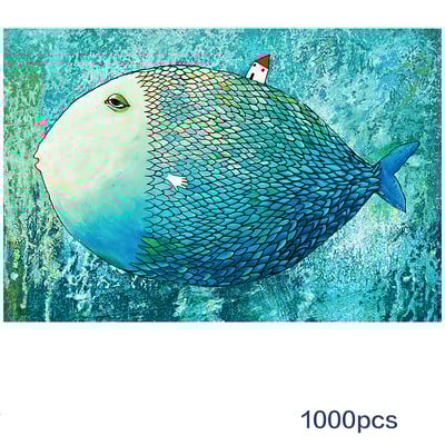 Пъзел от 1000 части различни пейзажи