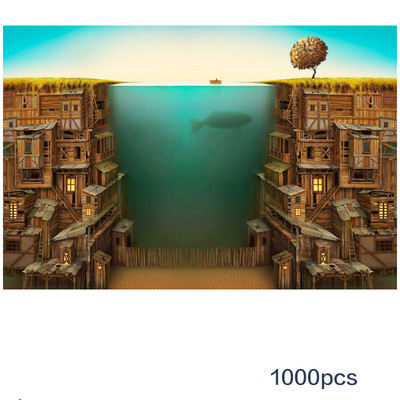 Пъзел от 1000 части различни пейзажи