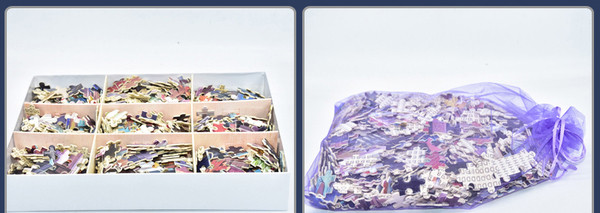 Пъзел от 1000 части различни пейзажи