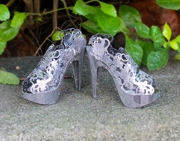 Малък 3D пъзел - дамски обувки