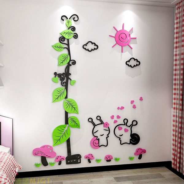 3D стенна декорация с флорални елементи и животни