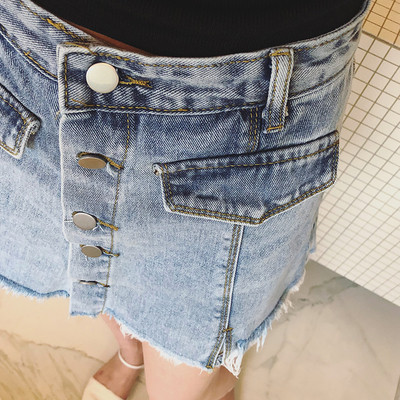 Γυναικεία φούστα παντελόνι τζιν