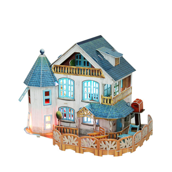 3D παζλ με 132 μέρη - σπίτι