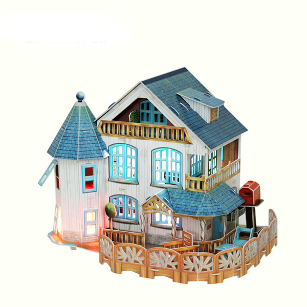 3D παζλ με 132 μέρη - σπίτι