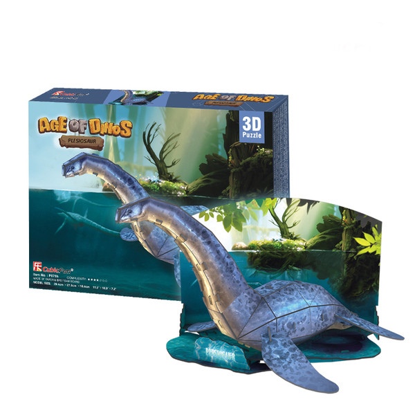 Динозавър - триизмерен пъзел в четири модела