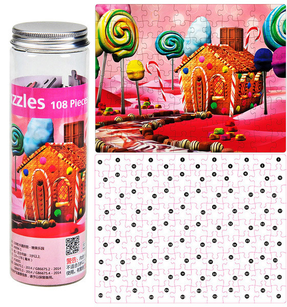 Пъзел акрилни картини 108 части