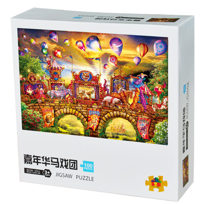 Puzzle εικόνα από 100 κομμάτια διαφορετικών μοντέλων