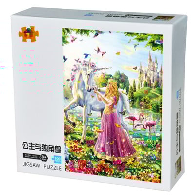 Puzzle εικόνα από 100 κομμάτια διαφορετικών μοντέλων