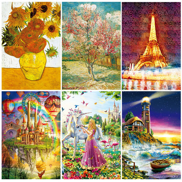 Puzzle εικόνα από 100 κομμάτια διαφορετικών μοντέλων