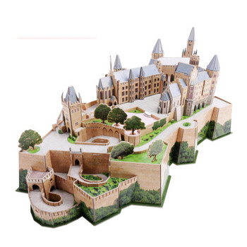 3D пъзел от 185 части - замък