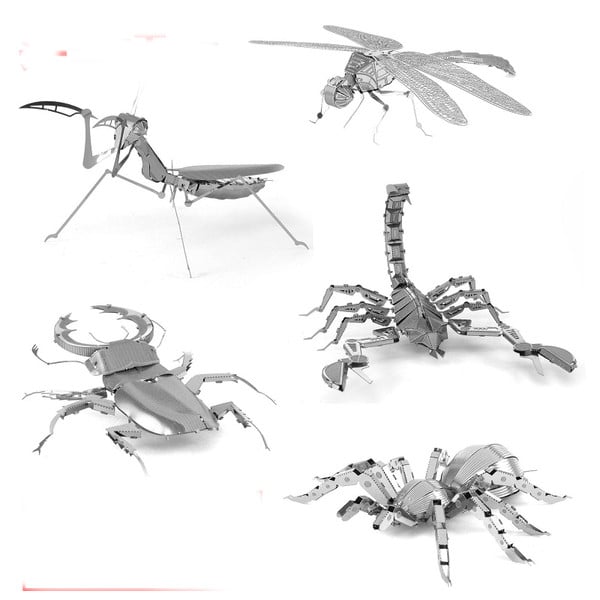 3D παζλ σε τέσσερα μοντέλα