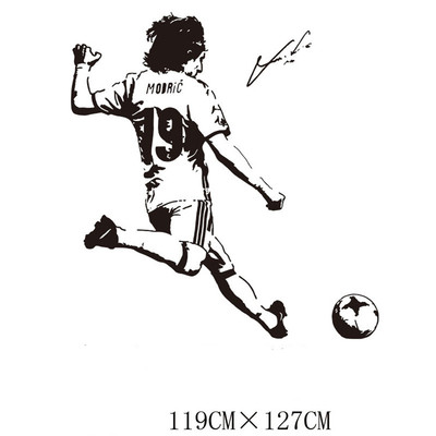 Αυτοκόλλητα sutrices για διακόσμηση-ποδοσφαιριστές