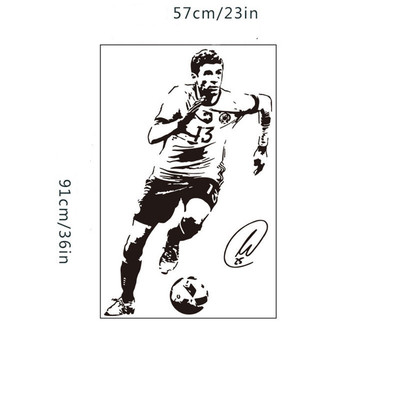 Αυτοκόλλητα sutrices για διακόσμηση-ποδοσφαιριστές