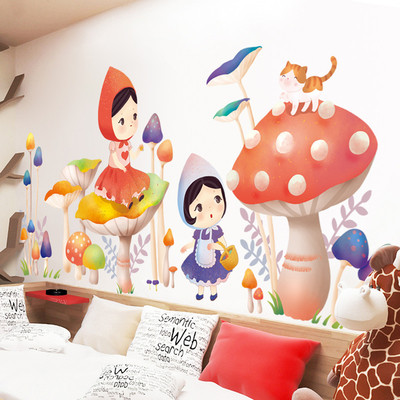 Παιδικά αυτοκόλλητα Κόκκινα σκουφίτσα